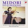 CD MIDORI GOTO, BEETHOVEN, R. STRAUSS, - Carnegie Hall Recital SICC341 Japan Classical Used