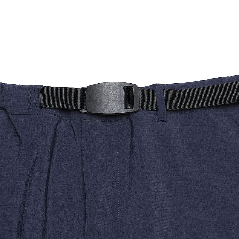 ONITSUKA TIGER Брюки Удобные Однотонные Универсальные На шнуровке Повседневные брюки Унисекс брюки Синие 2183B441-400