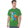 Sesame Street 3Rd Birthday T-Shirt S-4XL Kelly Green