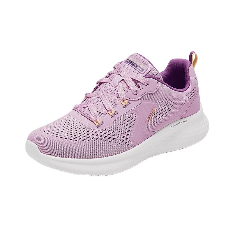 Skechers Спортивные удобные теплые низкие тренировочные кроссовки женские Розово-розовые 150432-MVE