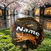Custom Name Personalized My Neighbor Totoro Print Umbrella, Auto Open Close, 8‑Rib Sturdy Frame, Commute Camping Hiking Use, Birthday Gift
