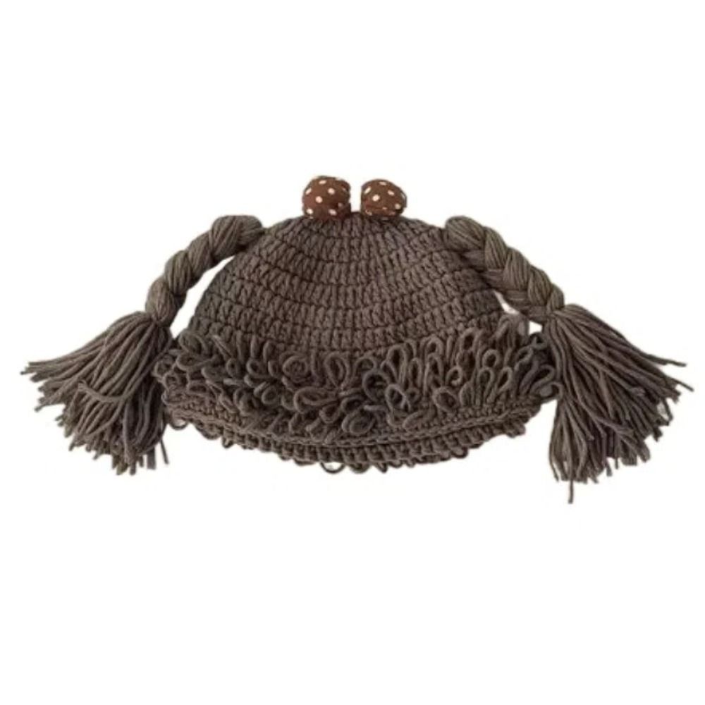 Windproof Kids Knitted Hat Breathable Newborn Headgear Personality Baby Woolen Cap Autumn