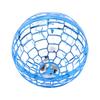 Flying Oab Toy Lighting Rotatable Ball Toy with Remote Control for Outdoor Play Blue