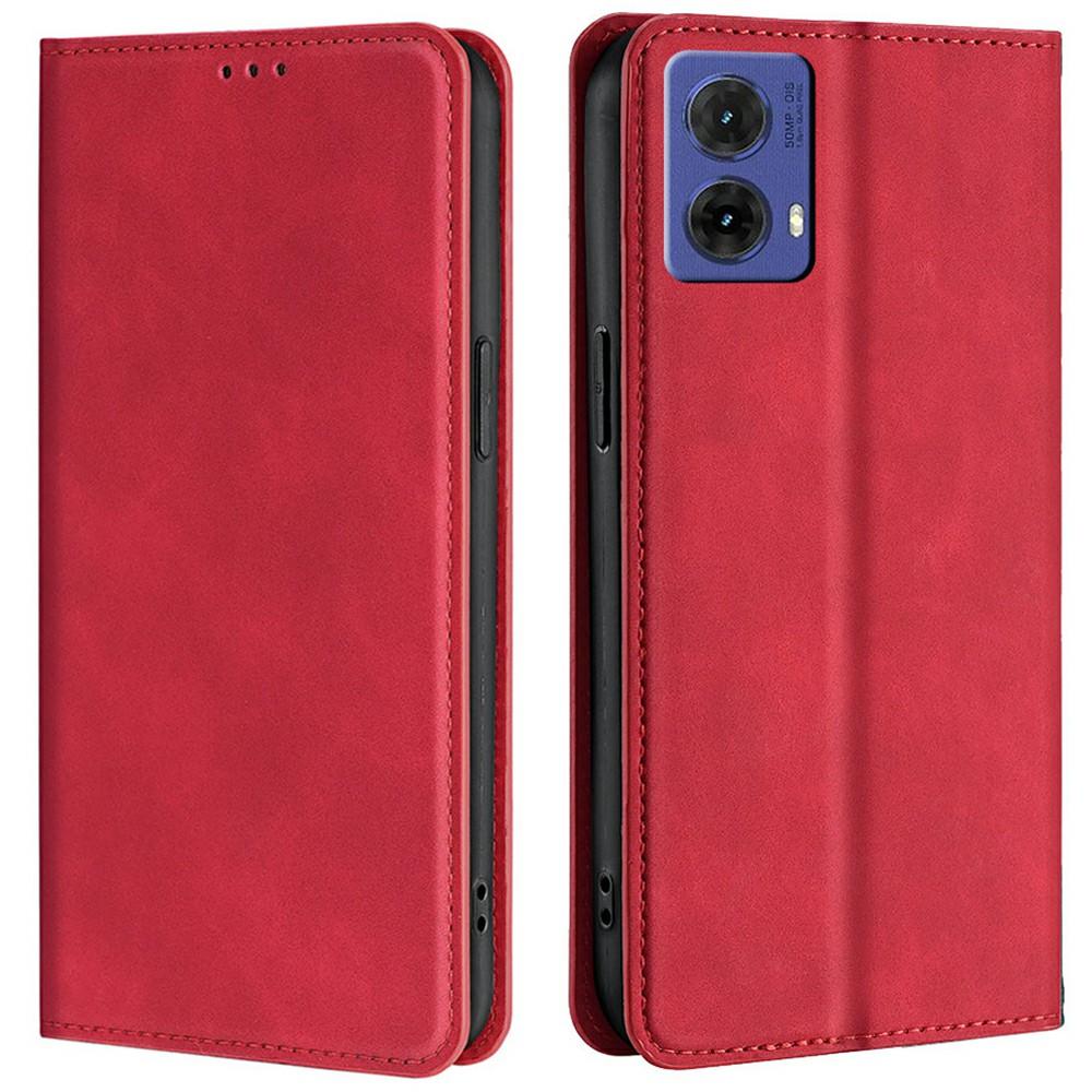 For Motorola Moto G85 5G/S50 Neo 5G Wallet Case PU Leather Magnetic Closing Phone Cover