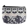 Кружевная косметичка Vivienne Maria, серия Beige Black, 13 x 20 x 4 см, Черный и Бежевый, WK1703A2