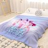 K-Pop Demon Anime Hunter Nap Blanket Blanket Flannel Sofa Cover Blanket Home Travel Camping Sofa Picnic Naptime Blanket