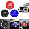Car Engine Start Stop Button Replace Cover Switch Accessories Car Decor for BMW E84 E83 E70 E71 X1 X3 X5 X6