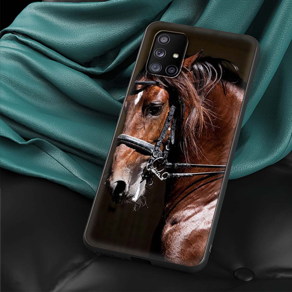 Чехлы с изображением бегущей лошади для Samsung Galaxy A70 A50 A40 A20s A30 A10s A20e A10 A02s A01, чехол для телефона Samsung A51 A72