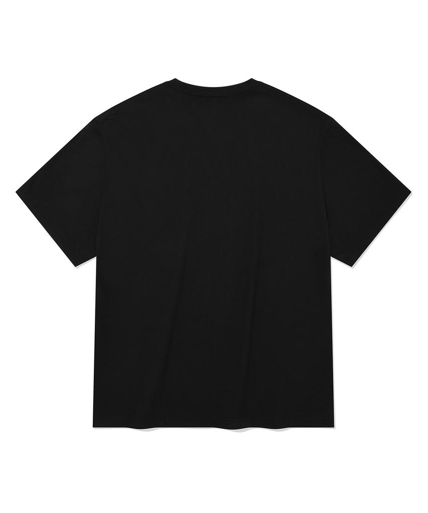 WACKY WILLY [2Pack] Logo Short Sleeve T-Shirt White/Black