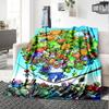 Plants Vs. Zombies Blanket Ultra-Soft Perfect for Sofa Bed Bedding Four Seasons Multipurpose Playful Design Suitable for Gifting Relatives and Friends