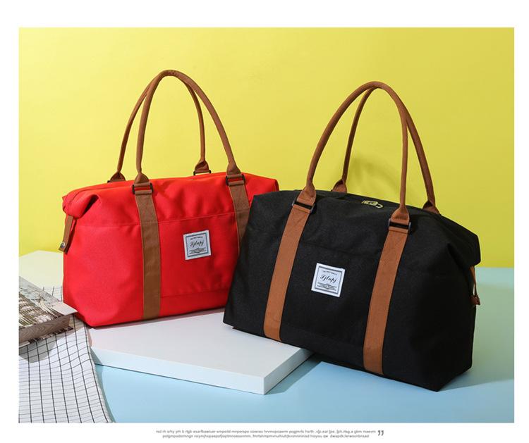 Персонализированная водонепроницаемая спортивная фитнес-дорожная сумка из Оксфорда - Большая вместимость, ручная кладь