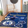 Chelsea Customized Name Floor Mat Perfect for Playrooms Bedrooms Balcony Foyer Anti-slip Rug Anime Office Decor Spiritual Gift