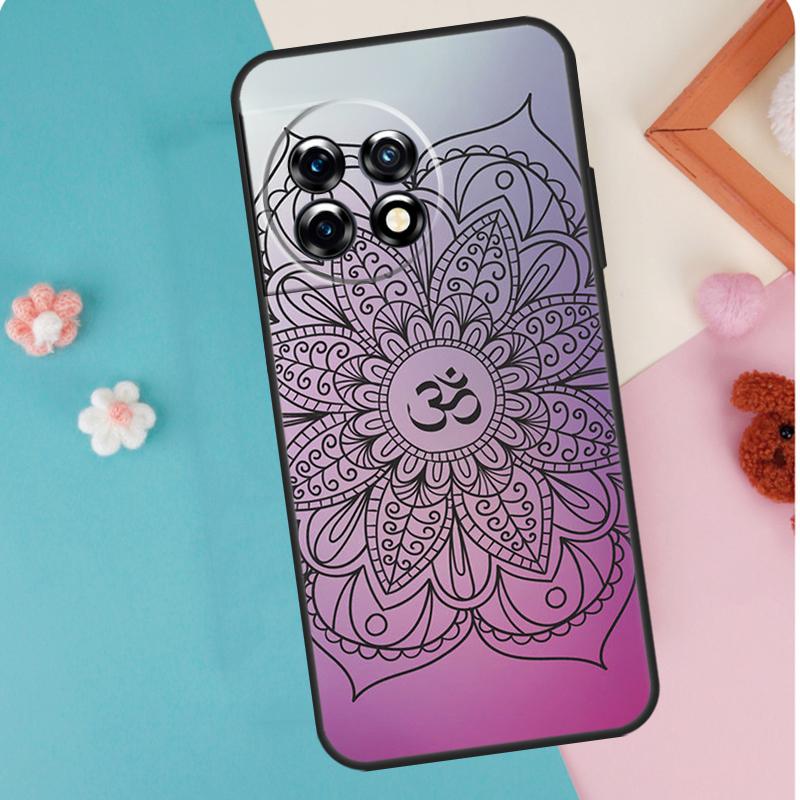 Йога Ом Намасте Мандала Дизайн Для OnePlus 15 R 13 12 11 10 Pro 8T 10T 12R 13R Чехол Для OnePlus Nord 5 CE 2 3 4 Lite N20 N30