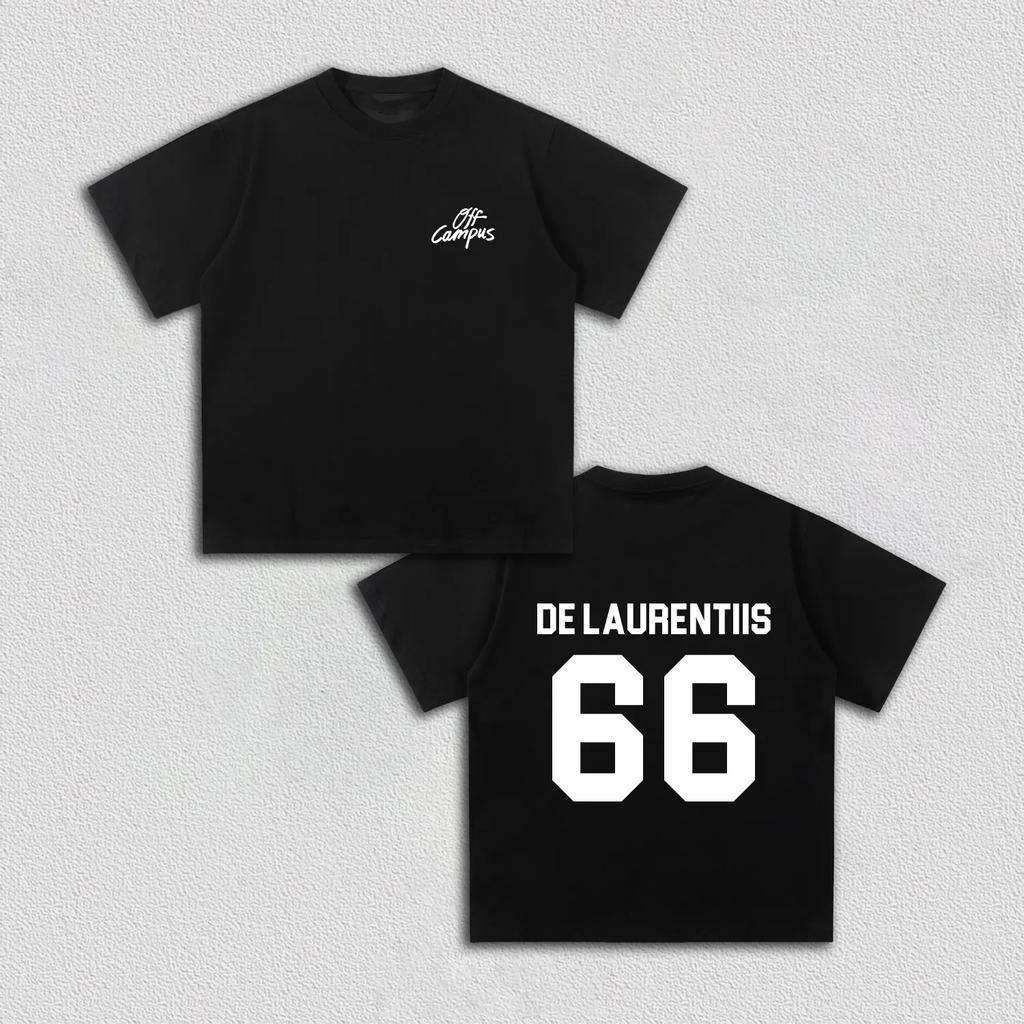 Off Campus Graham 44 DE LAURENTIIS 66 Briar University 2026 Merch TShirts Cosplay Unisex Unisex Fashion Crewneck Short Sleeve Tee