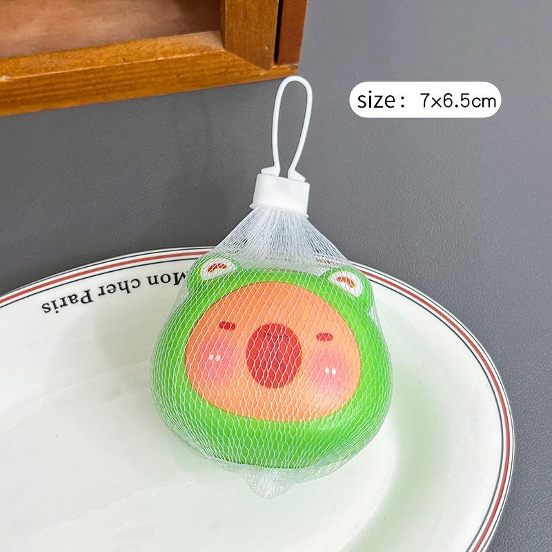 Милые мультяшные животные Капибара Игрушки для снятия стресса Креативные кавайные игрушки для снятия стресса Игрушки с медленным отскоком Игрушки для щипков Подарки на день рождения для детей