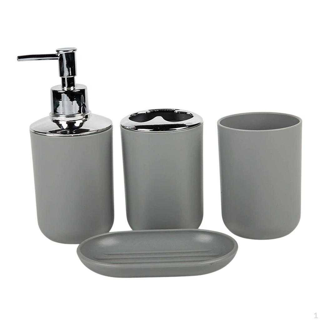 Аксессуары для ванной комнаты, ополаскиватель для полости рта, современный подарок на новоселье, декоративный дозатор мыла