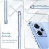 Роскошный прозрачный чехол для телефона Redmi Note 12 12s Note 13 Pro Plus 5G POCO X5 X6 Pro 5G противоударный силиконовый прозрачный чехол