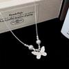 Butterfly Pearl Necklace