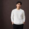 GUANGAN AEPE Men's Solid Color Knit Pullover Sweater