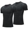 Compression Wear for Short Power Sports Summer Protection Sweat Quick Base M [Tersila] Men, Sleeve, 2-Piece Set, Breathable, Anti-Odor, Stretch,
