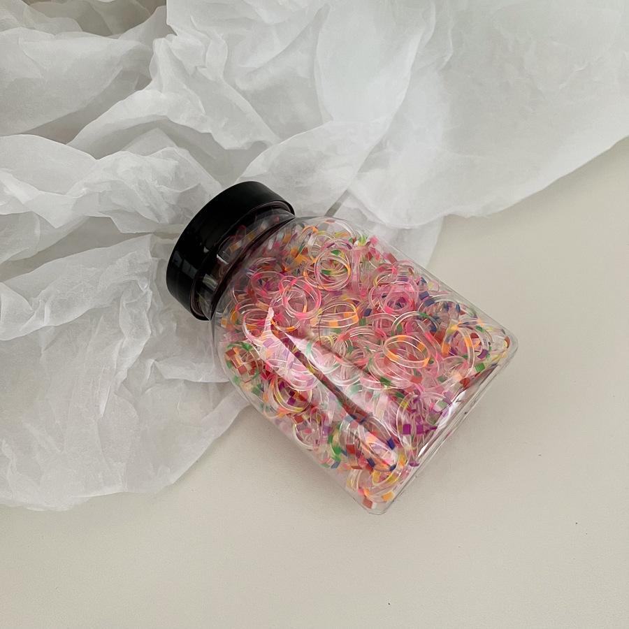 Одноразовая кожаная резинка для волос конфетного цвета, резинка для волос для детей, резинка для волос для девочек, эластичное украшение для волос