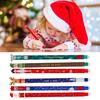 2 Pcs Christmas Erasable Gel Pens Retractable Cartoon Pens Fine Point Cute Holiday Writing Pens for School Office Kids Students Xmas Party Favors