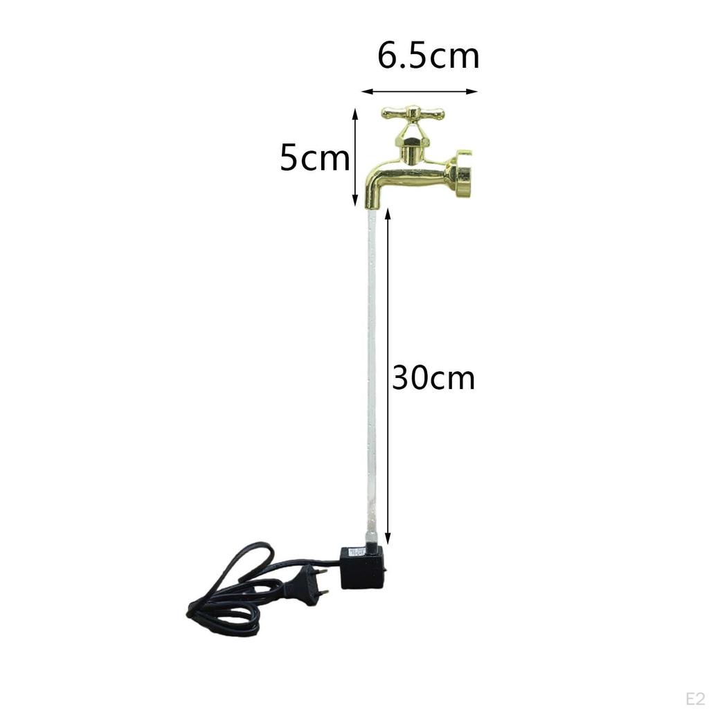 Невидимый плавный излив, лейка, фонтан, плавающая водопроводная вода