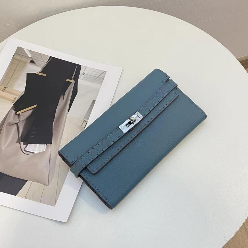 Роскошные женские кошельки из натуральной кожи, высококачественный первый слой коровьей кожи, длинный кошелек, серебристый тон, застегивающийся на замок, великолепная сумка-клатч без логотипа