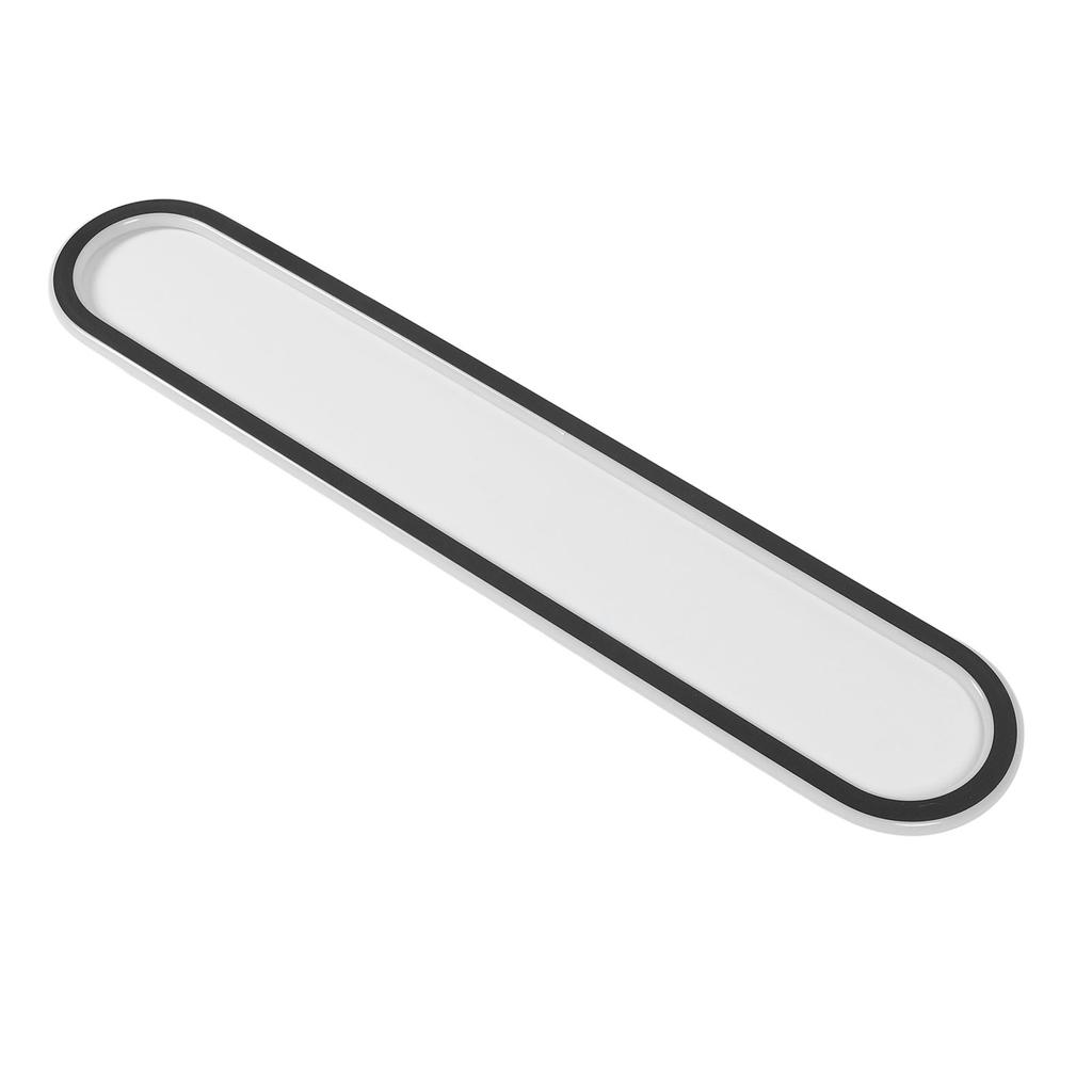 Modern LED Ceiling Light Dimmable Long Ceiling Light Fixture 3000K to 6500K Flush Mount Ceiling