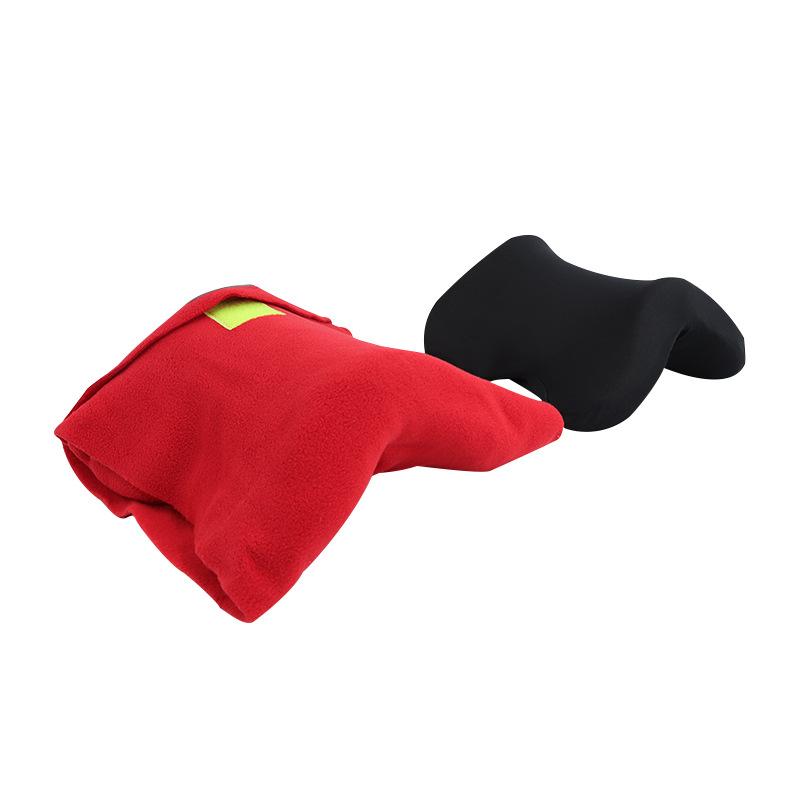 Memory Foam Travel Pillow Neck Support Cushion with Washable Cover for Plane Train and Car  Pillows for Sleeping