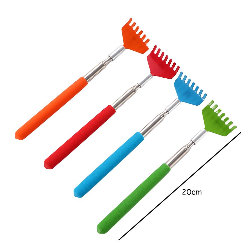 Multicolor Stainless Steel Relieve itching Telescopic Metal Scratching Device Back Scratcher Itch Scratching Massage Tools