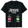 Jesus Print T-shirts Women Men T Shirt Christ Casual Short Sleeve O Neck 3d Tees Harajuku Funny Tops Overd Black Clothes#Color(3)