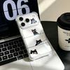 Скрытый кот подходит для чехла для мобильного телефона Huawei oppo Apple 11/11 с подушкой безопасности iPhone11Pro прозрачный новый нишевый
