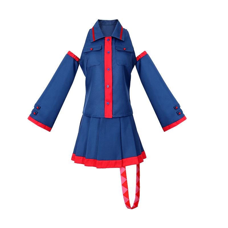 Аниме Мику Касане Тэто Косплей Костюм Топ+юбка Будущее Голубой Розовый Униформа Хэллоуин Косплей Костюм Для Женщин