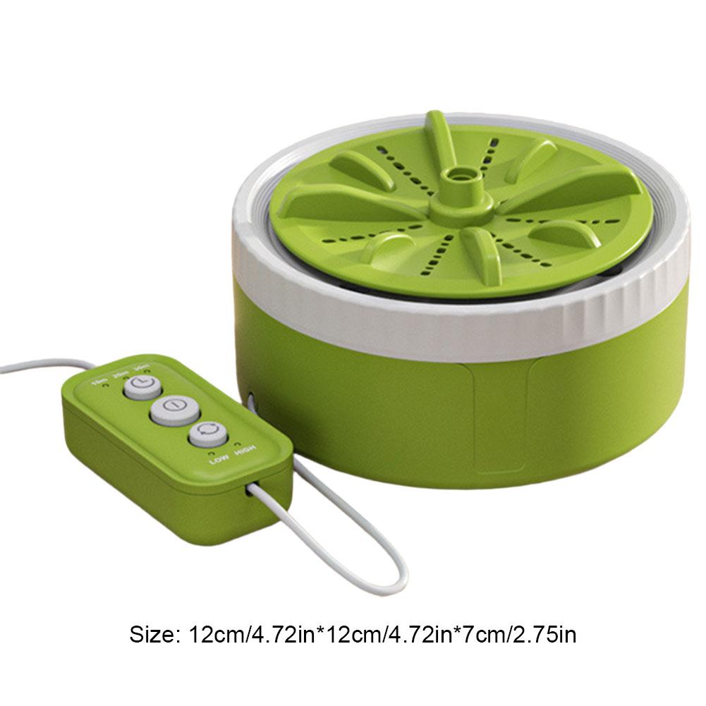 Мини-стиральная машина для путешествий Портативная вращающаяся турбинная стиральная машина Легкое нижнее белье Носки Детская одежда Стиральная машина USB