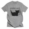 Summer Playboi Carti Oversized HipHop T Shirts Cute Cat Harajuku Print Tee Regular Mens Tops Quality Rapper T Shirt Jogging Tee