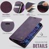CaseMe Кожаный чехол-кошелек с откидной крышкой для iPhone 17 Pro Max Air 17E 16 15 Plus 14 13 12 11 X XS XR SE 2022 8 7 Ударопрочный кошелек с карманом для карт