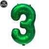 Multi Color Large Numbers 3 Balloon 32Inch 1 2 3 4 5 6 7 8 9 Birthday Ball Red Digit Bachelorette Balloons Figure Golob Balloons