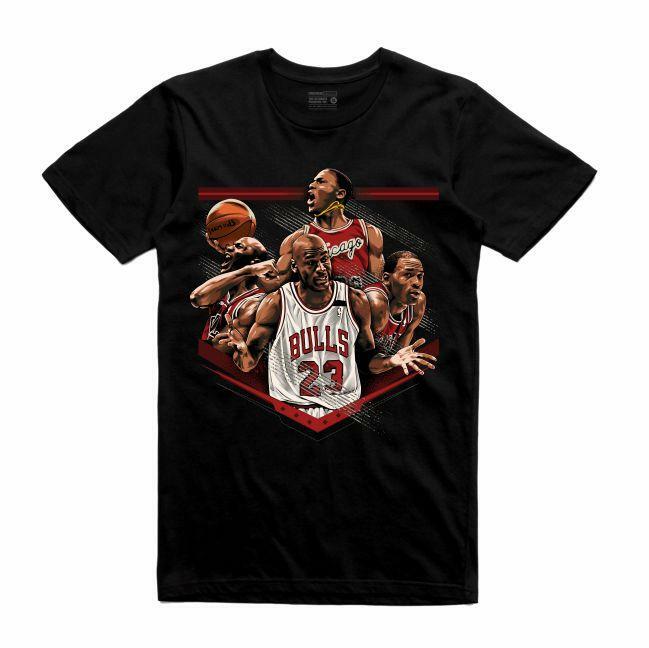 НОВИНКА Streetwear on Demand ФУТБОЛКА-ТРИБЬЮТ MJ ЧЕРНАЯ SM-3XL СДЕЛАНО В США