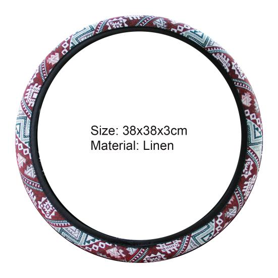 Stylish Steering Wheel Cushion Anti-scratch Universal Easy Installation