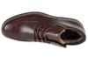 RIEKER Booties, Mens Brown Lace-up Shoes