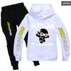 NINJA KIDZ, детская одежда, толстовки, свитер, хлопковый свитшот, костюм, комплект с героями мультфильмов, одежда для мальчиков и девочек-подростков, пуловер, уличный хип-хоп