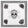 RECLOW ROSE SKELETON SCARF BLACK