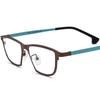 High Quality Fashionable Square Frames Metal Business Optical Frame Spectacle Frames Eyeglasses Unisex