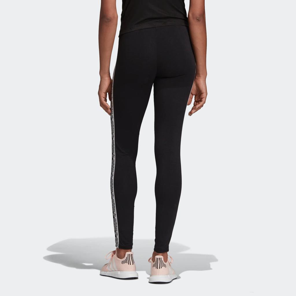 Adidas Originals Tights TAPE Sports Pants Women's Black EC0750