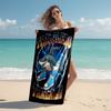 Personalized customized proof beach towel with Italian Brainrot animal pattern - soft, absorbent,quick-drying,perfect swimming,camping&bathing
