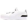 PUMA Carina Lift Casual Shoes For White/Black Women's 382504-01