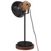 Desk Lamp 25 W Black 17 x 17 x 50 cm E27 Socket