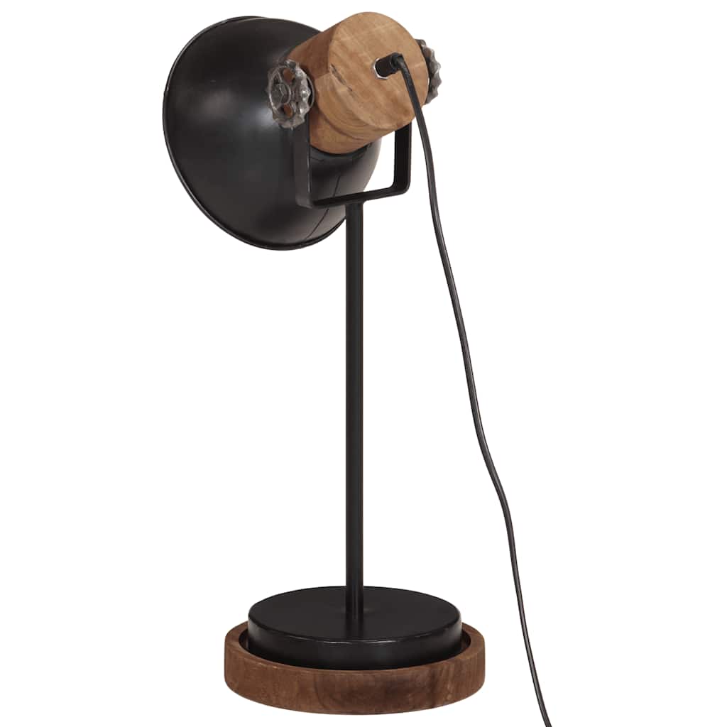 Desk Lamp 25 W Black 17 x 17 x 50 cm E27 Socket