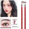 2-piece Waterproof Eyebrow Pencil Long and Lasting Eyebrow Tattoo Color Tone Professional Makeup Eyebrow Pencil XYZ